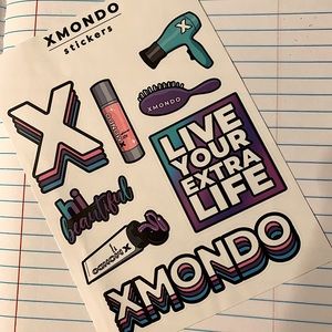 XMONDO - Collector Sticker Sheet